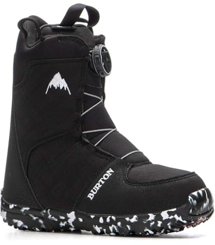 Amazon.com: Burton Kids' Grom BOA Snowboard Boots, Size 11C, Black